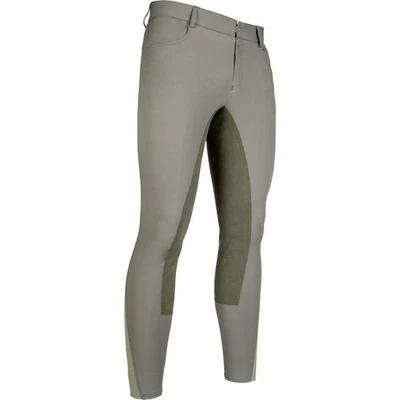 HKM Herren Reithose Sportive Vollbesatz olivegrün oder grau in 44 bis 56