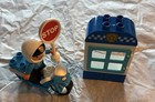 Retired LEGO Duplo Police Bike - Set 10900, Cop, Motorcycle, Stop/go Sign — photo 1