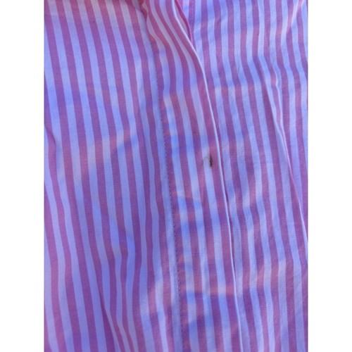 NWT J.Crew Pink Striped Shirt Dress Women's Short Sleeve Tie Waist Casual, Sz 10 - Picture 6 of 6