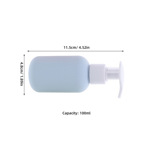 Dispenser doccia bagno 3 pezzi flaconi vuoti shampoo e balsamo - Foto 6 di 12