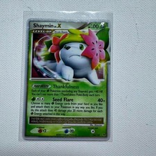 Pokemon Shaymin LV.X Platinum 126/127 Ultra Rare Holo Card