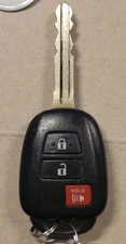 Used OEM Toyota Remote Head Key HYQ12BDM 3-button non-marked key