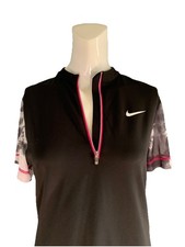 Nike Women’s Athletic Dress Size Large – Black with Camo and Pink Trim