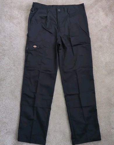 Dickies WD884 Redhawk Mens Super Work Cargo Trousers Size 46T Navy Blue Workwear
