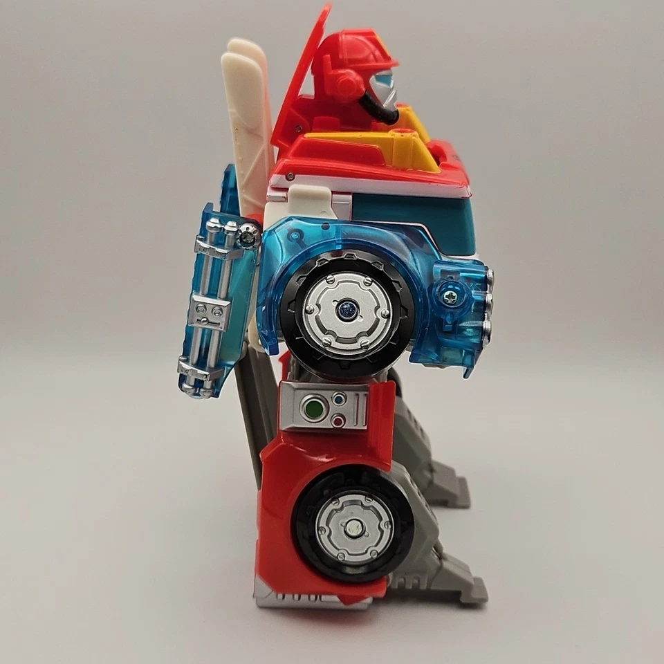 Playskool Heroes Rescue Bots Transformers Energize Heatwave Figure Firetruck Toy - Image 3 of 4