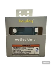 Digital Outlet Timer - Intertek, Heyday - Indoor Outlet - Digital Screen