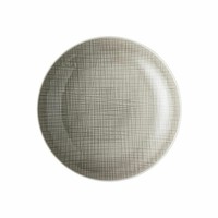 Rosenthal Teller Mesh Colours Mountain Tief, Porzellan, Grau, 25 Cm