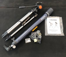Celestron AstroMaster 70AZ Refractor Telescope Fully Coated Glass Optics
