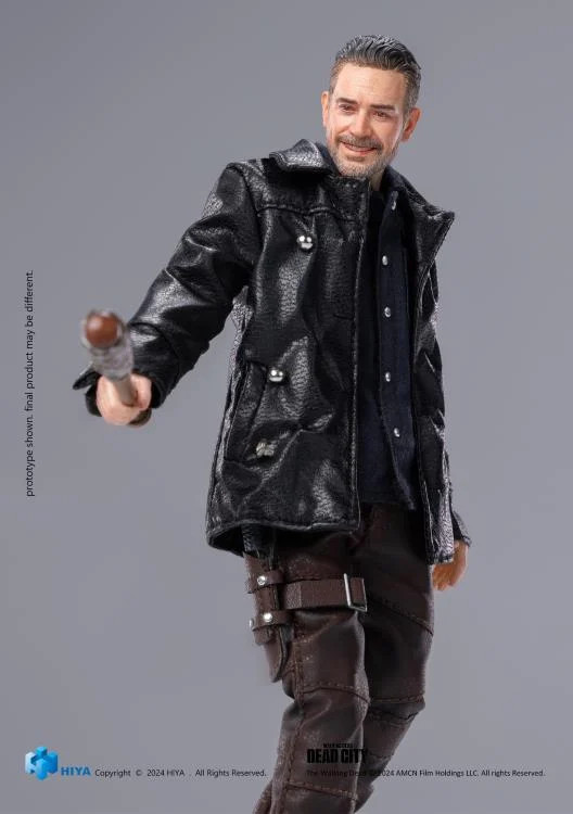 JUN247991: Hiya Toys Walking Dead: Dead City Exquisite Super Negan 1/12 Figure