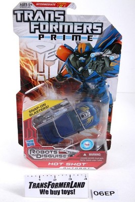 Transformers Prime RiD Hot Shot Sealed MISB MOSC Deluxe