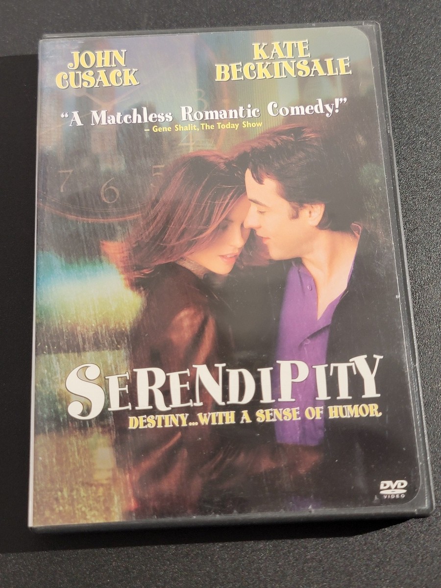 Serendipity DVD Movie John Cusack Kate Beckinsale Romantic Comedy