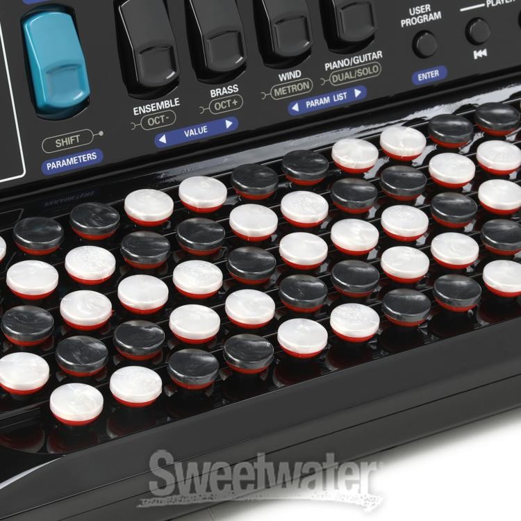 Roland FR-1xb Button-type V-Accordion - Black