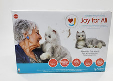 Ageless Innovation Joy For All Companion Cat Silver White New Open Box