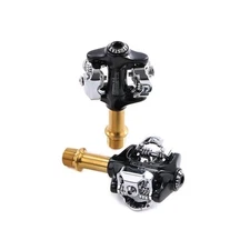 pair of e-pm215ti pedals with titanium pin EXUSTAR bike mtb pedals