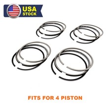 4 Sets Piston Ring Set 31A17-00010 For Mitsubishi S4L S4L2 78mm*2.5HK+2+4 STD