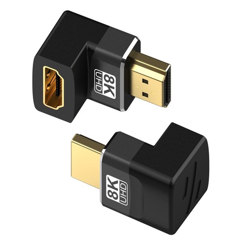 8K -Kompatibler 90-Grad-Winkeladapter -Kompatibler Winkelstecker Von Stecke6409 - Bild 5 von 10