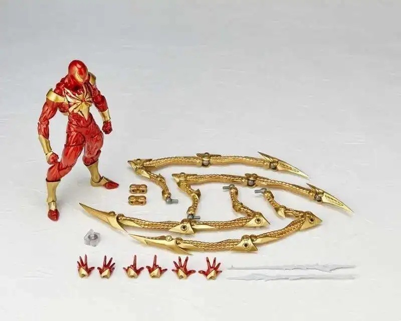 Kaiyodo Revoltech Amazing Yamaguchi Iron Spider-Man Action Figure