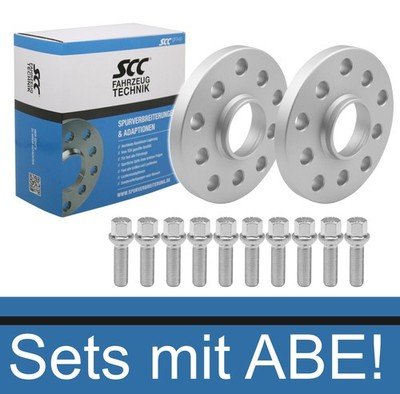 Spurverbreiterung für VW Scirocco 3 30mm 2x15mm SCC mit ABE inkl. Radschrauben