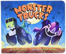 Monster Trucks Board Book - Denise, Anika|Wragg, Nate - Acceptable - See con...