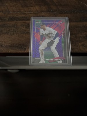FREDDIE FREEMAN 54/75 Purple Xfractor Rare 2026 Topps Finest #229 Dodgers
