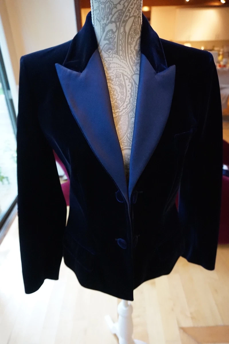 Saint Laurent Velvet Coats, Jackets & Vests for Women for sale | eBay