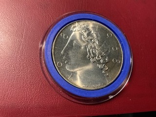 Cecoslovacchia 50 corone 1968 argento 50 anni indipendenza