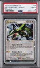 2003 POKEMON EX DRAGON #97 RAYQUAZA EX-HOLO PSA 9