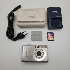 Digitalkamera Canon IXUS 40 Silber Zustand Gu...