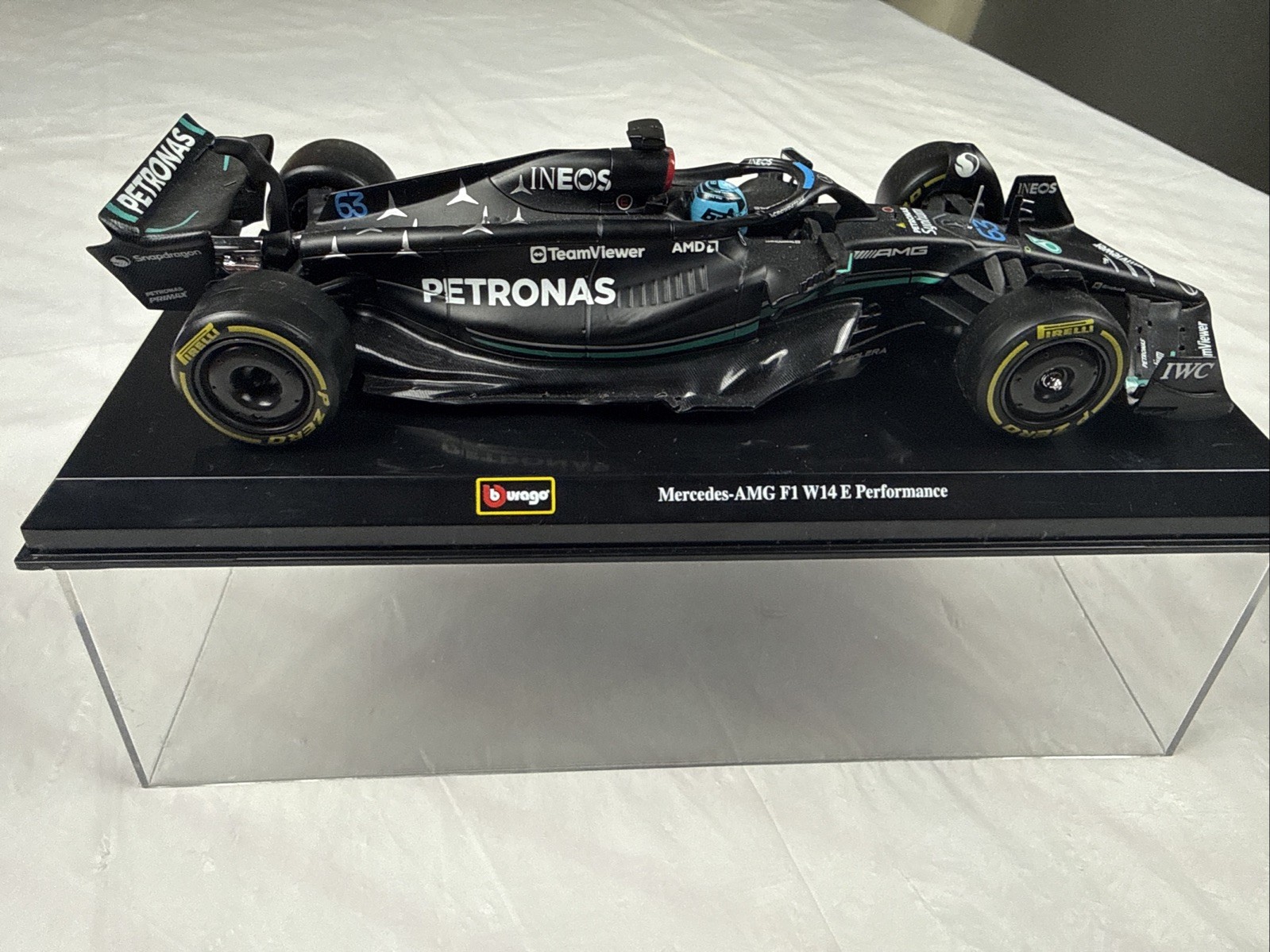 Mercedes-Amg W14 E Performance Formula F1 Lewis Hamilton 1:24 Bburago