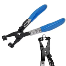 Hose Clamp Pliers - Heavy Duty Clamp Removal Tool with Locking Device and Non-Sl