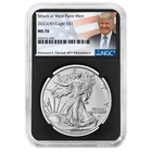 2023 (W) $1 American Silver Eagle NGC MS70 Trump Label Retro Core