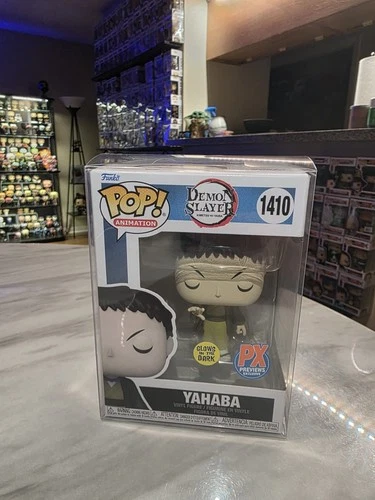 Funko Pop! Demon Slayer Yahaba #1410  Glow in the Dark PX Exclusive W/Protector
