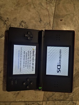 Nintendo DS Lite Crimson Handheld System - Red/Black