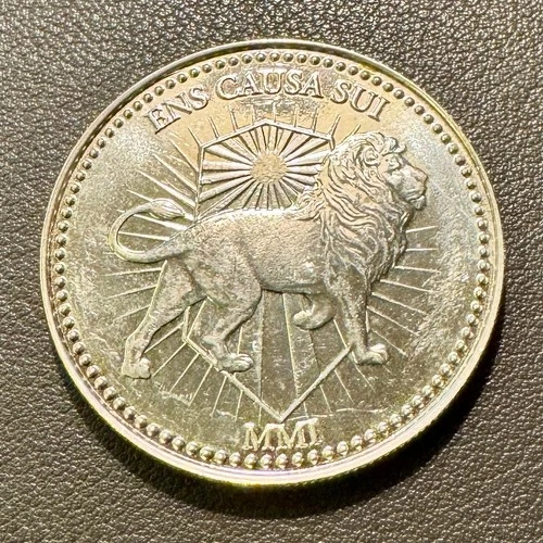 APMEX John Wick 1 ozt 99.9% Silver Continental Bullion Movie Prop