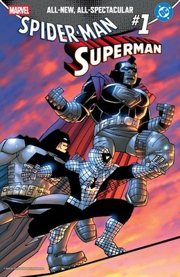   SPIDER-MAN SUPERMAN #1 FRANK MILLER 1:50 Ratio Variant