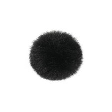1pc New for DJI Mic Mini Windproof Fur Cover black Background Black