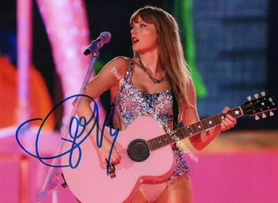 Taylor Swift Eras Tour Signed Autograph 5x7 Photo Singer Pop Music Celeb HD103