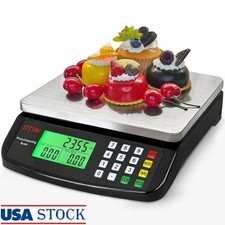 Digital Kitchen Scale 40kg/88lb Stainless Steel Price Computing Scale Counting