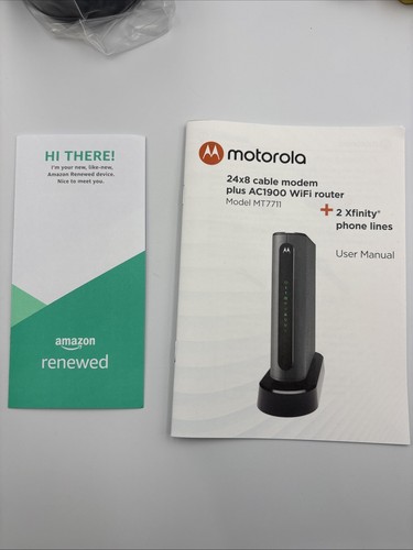 Motorola MT7711 24x8 Cable DOCSIS 3.0 Modem +AC1900 Wi-Fi Router+ 2 Phone Lines - Photo 15/17