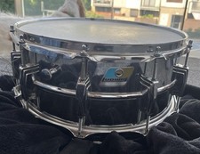 Ludwig Supraphonic Snare Drum 6.5x14 Blue Olive Badge - 70 s