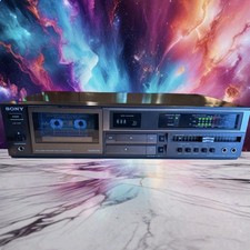 Sony TC-FX320 Stereo Cassette Deck Dolby Full Logic Feather Touch FRESH SERVICE 