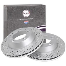 2x A.B.S. BREMSSCHEIBEN 299mm HINTEN passend für PORSCHE 911 BOXSTER CAYMAN