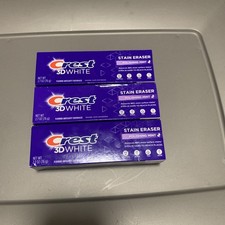 Crest 3D White Bundle 3 Stain Eraser Polishing Mint