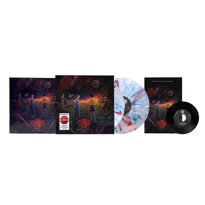 Stranger Things 3 : Soundtrack (Limited Color Splatter Vinyl 2LP + 7'') VG+
