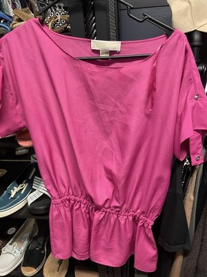 Ladies Michael Kors Pink Blouse - Size 6