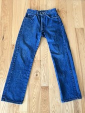 Vintage 80s Lee Riders Jeans Union Made Sz 29x32 28x30 