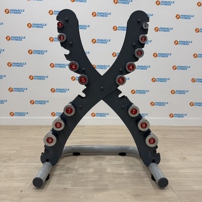 Escape Fitness Chrom Hantelset 1-9kg mit Ablage