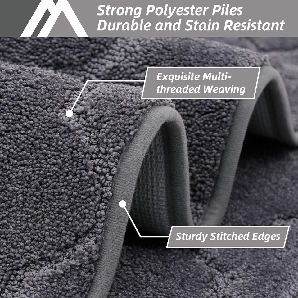 Soft Kitchen Floor Mats for in Front of Sink Super Absorbent Kitchen Rugs 20"X59 - Image 2 of 4