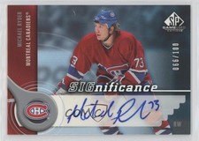 2005-06 SP Game Used Edition SIGnificance 66/100 Michael Ryder #S-MR Auto 0uj7
