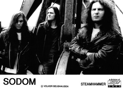 Sodom - Promo Photo 1992 -  Tapping The Vein - Agent Orange